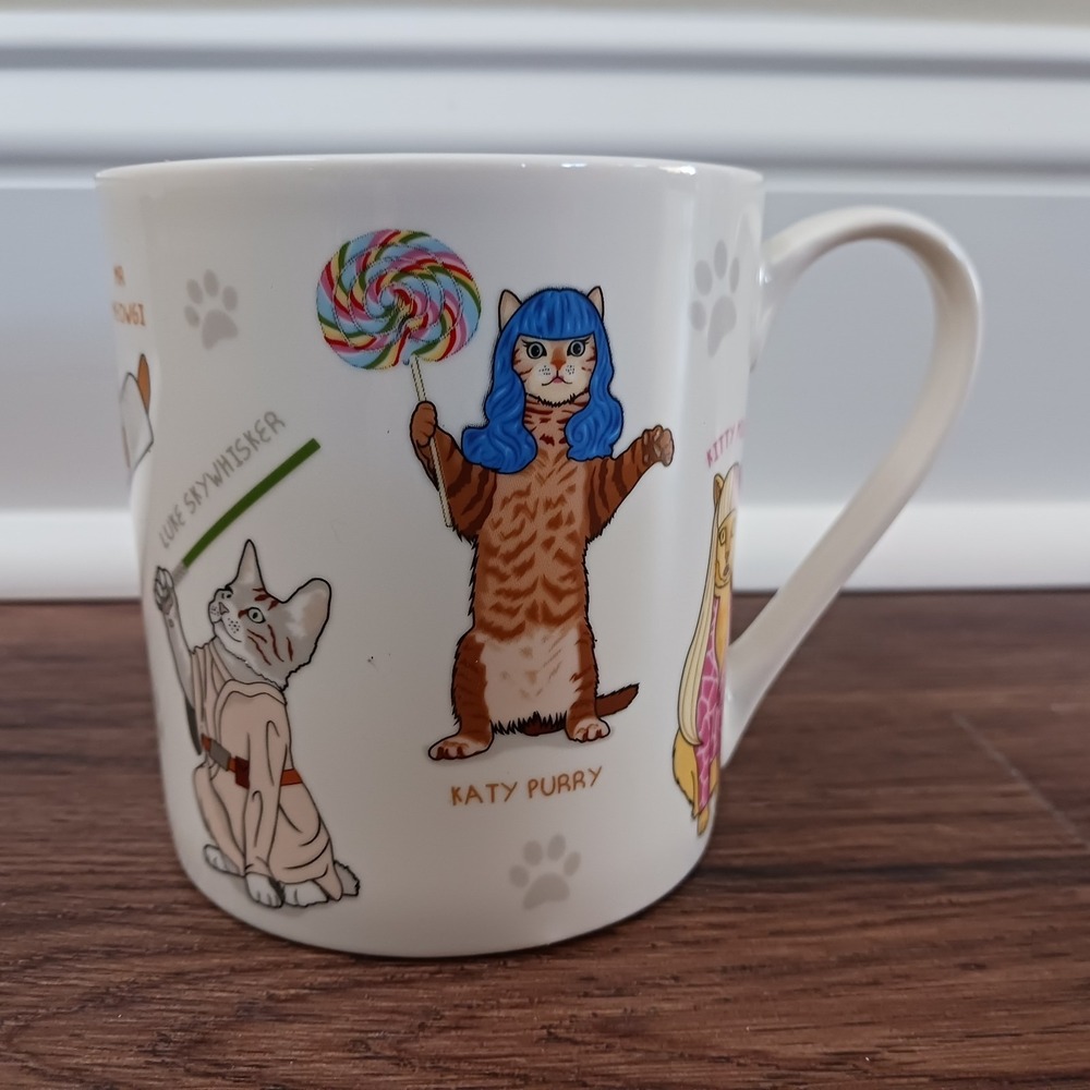 Celebri Cats Hacche Retail Ginger Fox Coffee Tea Mug Cup Celebrity 2019